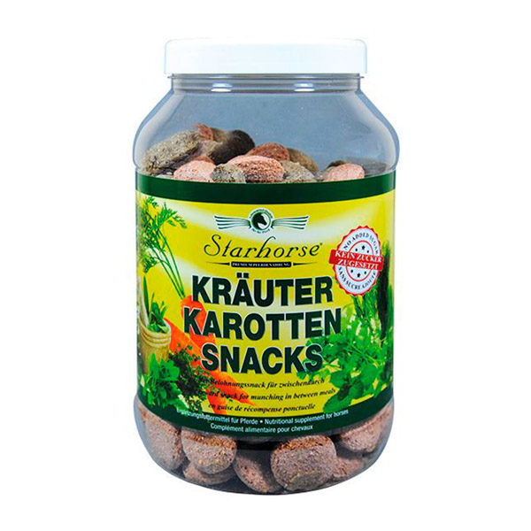 Starhorse - Leckerli Kräuter-Karotten-Snack 800g